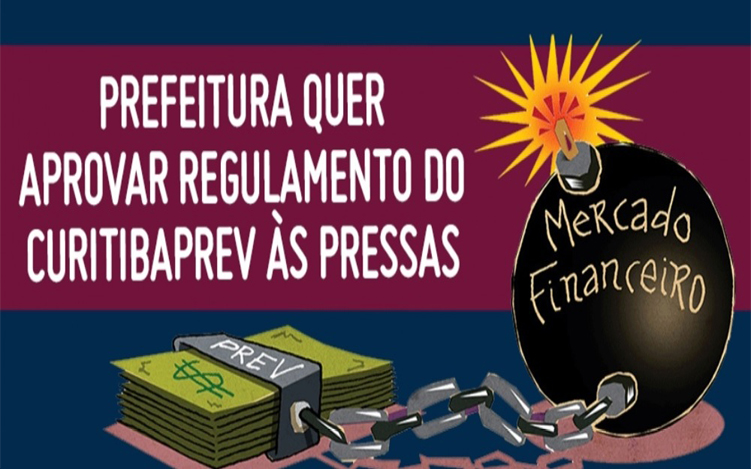 You are currently viewing Prefeitura quer aprovar regulamento do CuritibaPREV às pressas