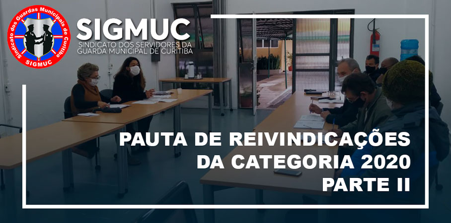 You are currently viewing PAUTA DE REIVINDICAÇÃO 2020 – PARTE 2