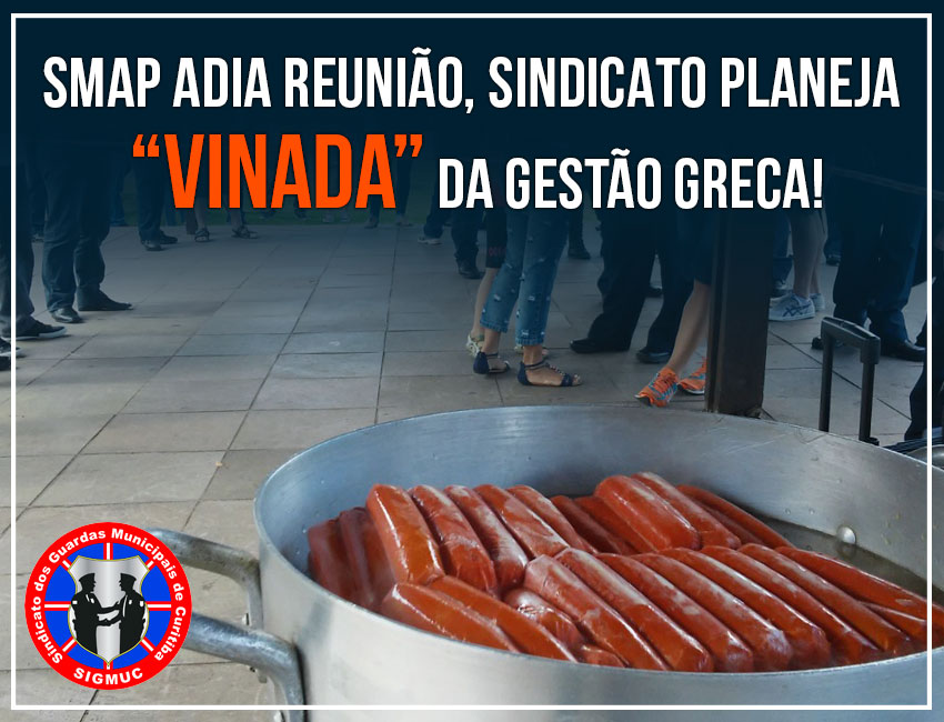 You are currently viewing SMAP ADIA REUNIÃO, SINDICATO PLANEJA “VINADA” DA GESTÃO GRECA!