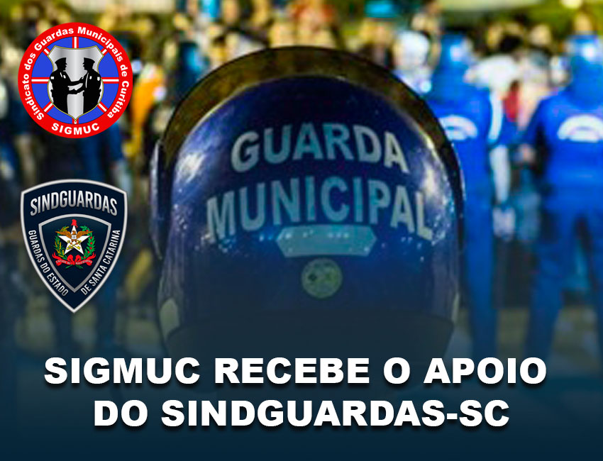 You are currently viewing SIGMUC RECEBE O APOIO DO SINDGUARDAS-SC