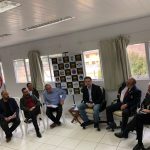Integrantes da UPB – Paraná apresentam demandas ao candidato a governador, Ratinho Junior