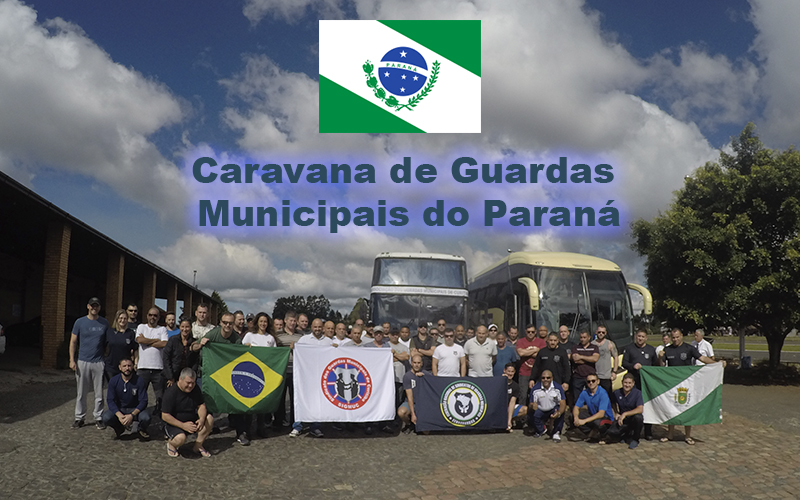 NA LUTA! Caravana de Guardas Municipais do Paraná